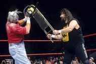 The two hardcore legends faced off despite being a tag team
